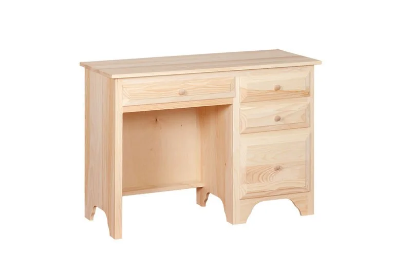 Pine Student Desk DR386U — Knock on Wood Furniture RI